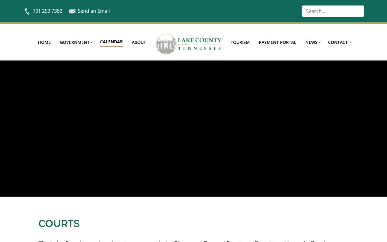 Lake County release record court routing page
